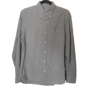 Club Monaco Classic Small Petite Button Down Shirt Grey - Picture 1 of 7
