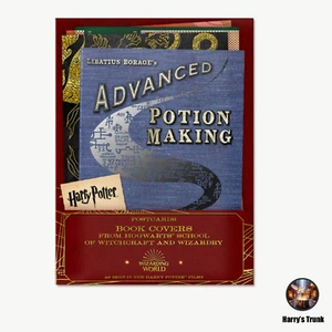 Harry Potter MinaLima Hogwarts Wizarding Book Covers 20 Postcard Set-UK Import - Picture 1 of 16