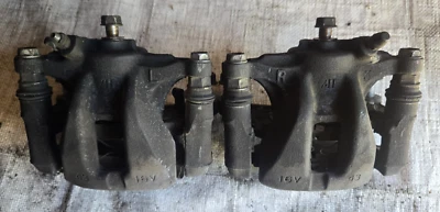 92-00 Lexus SC300 SC400 OEM JUEGO DE PINZAS DE FRENO TRASERO IZQUIERDO Y DERECHO OEM Foto 1 de 4