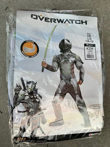 Overwatch Genji Classic Muscle Costume Youth Large 10-12 New - Picture 1 of 1