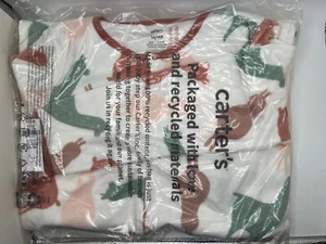 Carters Big Boys One Piece Sleeper Sz 14 with feet Pajamas New in bag - Picture 1 of 37