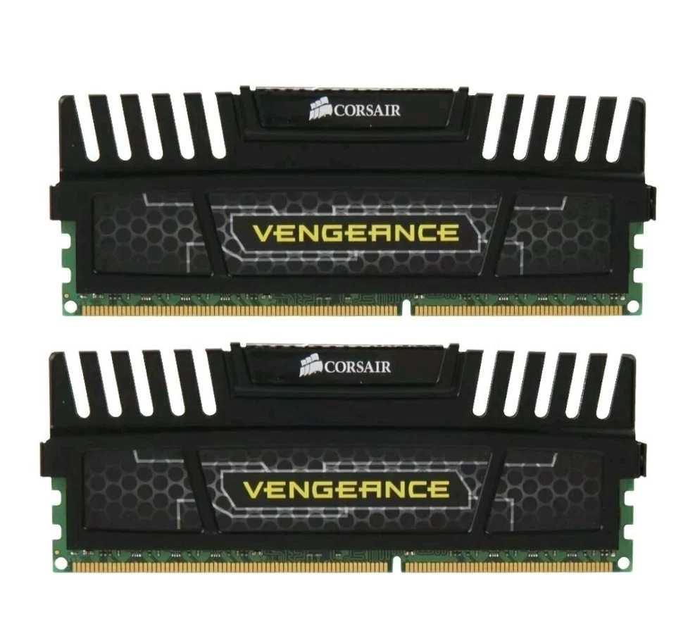 8GB Kit Corsair Vengeance (2 X 4GB) CMZ8GX3M2A1600C9 DDR3 CL9 1600MHz Memory - Image 1 of 4
