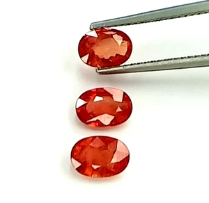 3.00 CT RARE PINK SAPPHIRE FANTA ORANGE 7X5 MM OVAL - Foto 1 di 4