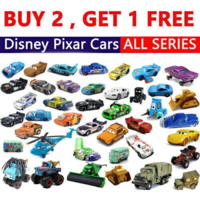 Disney 1:55 Diecast Pixar Cars Lot Lightning McQueen Model Car Toys Loose Gift - image 1 of 4