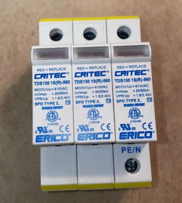 ERICO TDS350TNC-560 560V 50kA Surge Diverter - Image 1 of 4