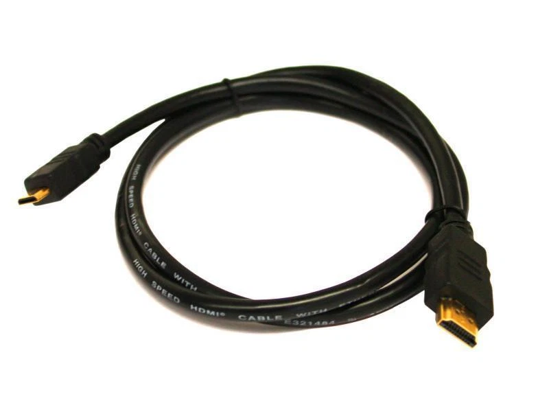 HDMI Kabel auf Mini HDMI 1m High Speed with Ethernet Kabel 1,0 Meter - Bild 1 von 1