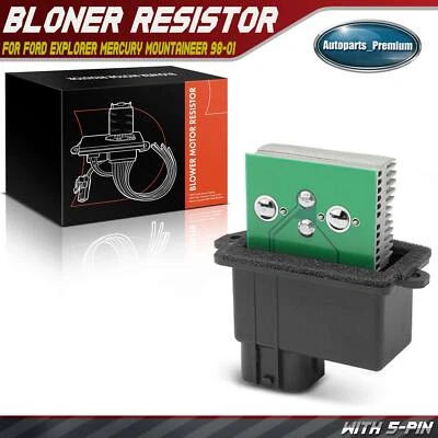 A/C Heater Blower Motor Resistor for Ford Explorer Mercury Mountaineer 1998-2001 - Image 1 of 4