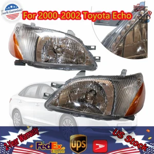 Headlight Set For 2000 2001 2002 Toyota Echo Left and Right Assembly - Bild 1 von 12