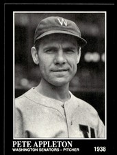 1991 Conlon Collection TSN Pete Appleton Washington Senators #76