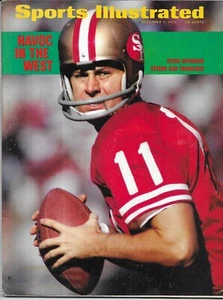 Sports Illustrated 1972 STEVE SPURRIER San Francisco FLORIDA S Carolina NO LABEL - Picture 1 of 3
