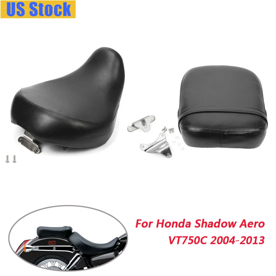Front Driver/ Rear Passenger Seat Cushion For Honda Shadow Aero VT750C 2004-2013 Foto 1 de 1