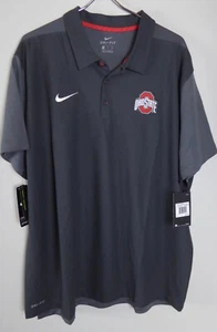 Camisa polo oficial en el campo Ohio State Buckeyes OSU Nike Dri-Fit - Imagen 1 de 8