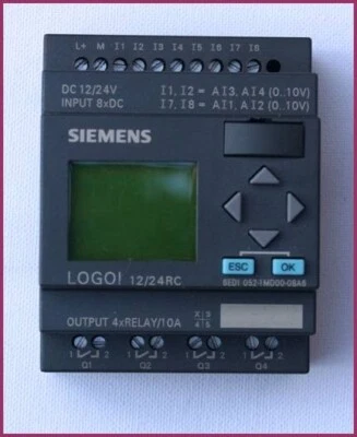 SIEMENS LOGO! 12/24RC Logikmodul für TD ( 6ED1 052-1MD00-0BA6) ***Geprüft*** - Bild 1 von 3