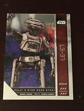 2023 Star Wars Finest L3-37 Base Card #FN-86 SOLO A STAR WARS STORY