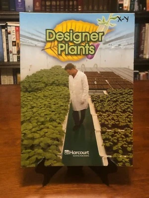 DESIGNER PLANTS (Harcourt Science: Above-Level Reader - Grade 5) LIKE NEW - Image 1 of 4