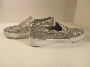 michael kors slip on shoes size 7m sparkle SC17K - Picture 1 of 8