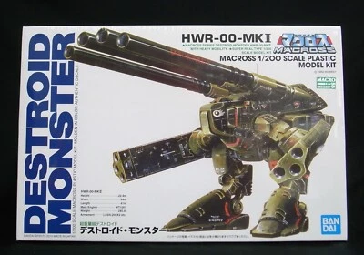 HWR-00-MK II DESTROID MONSTER 1:200 Macross Bandai NEW SEALED - Image 1 of 4