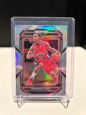 2023 Panini Prizm Draft Picks Stephen Curry Silver Hyper Prizm Davidson Warriors