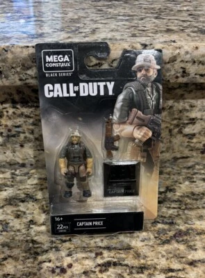 Mega Construx Call Of Duty Black Series Captain Price Figure Set NIB - Image 1 of 3