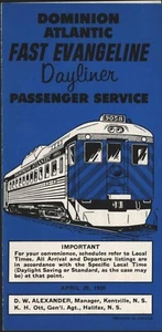 Dominion Atlantic - Fast Evangeline - Dayliner - 1968 - Passenger Service - Picture 1 of 1