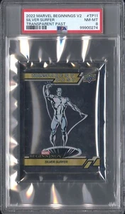 2022 Marvel Beginnings Vol 2 Ser. 1 Transparent Past Silver Surfer TP-11 PSA 8 - Picture 1 of 2