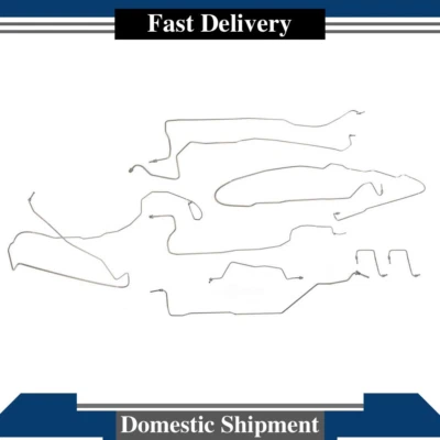 Dorman Brake Hydraulic Line Kit Stainless Steel Fits 2003-2006 GMC YUKON XL 1500 - Image 1 of 3