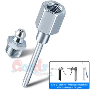 1 Grease Needle Nozzle, Needle Nose Grease Dispenser, Grease Gun Fittings Tips - Picture 1 of 14