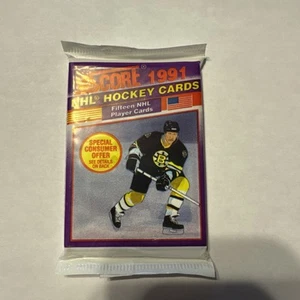 1991 SCORE NHL Hockey Cards US Edition ungeöffnete Packung - Bild 1 von 2