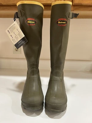 LACROSE BURLY 经典 18 英寸 OD 绿色狩猎靴 266040 - 尺寸 3 - #13 — 第 1/4 张图片