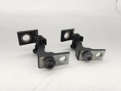 OEM 19-25 Audi Q3 F3 Front Driver Left Side Door Hinge Upper Lower 2x Set - Image 1 of 4