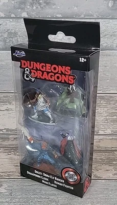 JADA DUNGEONS AND DRAGONS Jada Dungeons & Dragons 4 Figure Die Cast Set Brand New & Sealed