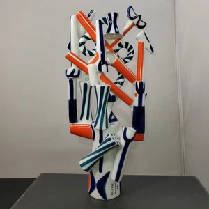 Sargadelos Handcrafted Porcelain Scarecrow Made in Spain - Picture 1 of 17