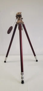 Vintage Hollywood Jr Photo Tripod Pagliuso Eng Co Glendale Calif USA Telescoping - Picture 1 of 6