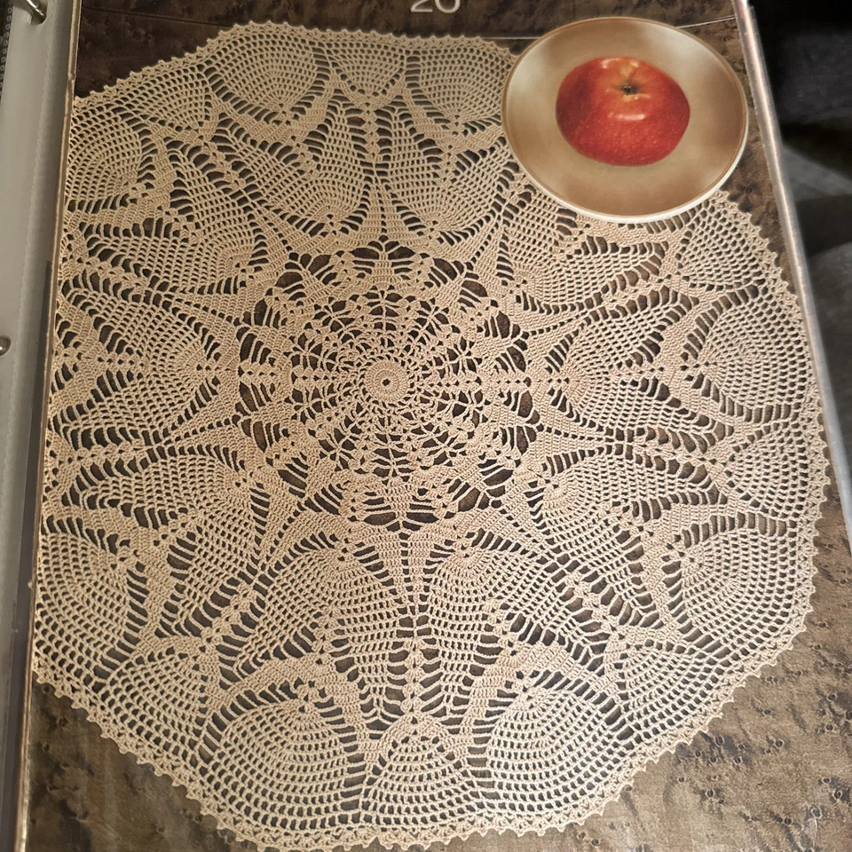 ~Crochet-Tulip Doily-Pattern Only~ - Image 1 of 1