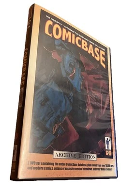 ComicBase Volume #9 9 2 DVD Set Archive Edition Collector Software Free Shipping - Image 1 of 4