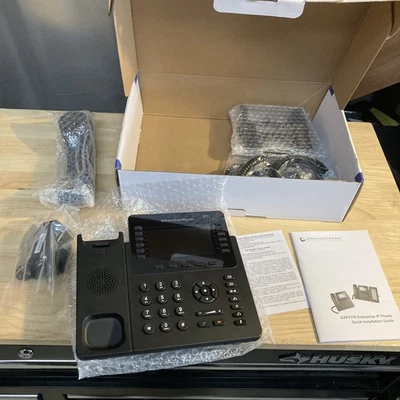 Grandstream GXP2170 Black - New - IP Color 12 Line SIP Complete in Box - Image 1 of 4