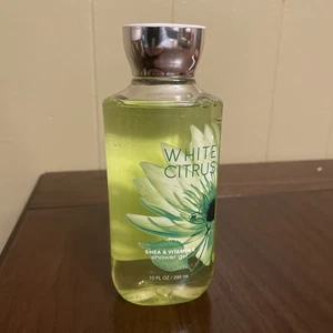 Bath & Body Works WHITE CITRUS Shower Gel Body Wash 10 oz - DISCONTINUED-NEW - Picture 1 of 6