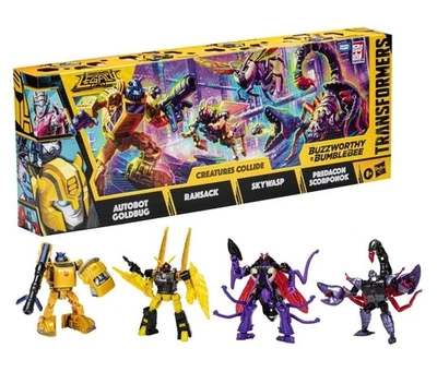 Transformers Buzzworthy Bumblebee Creatures Collide Multipack New  - Image 1 of 4