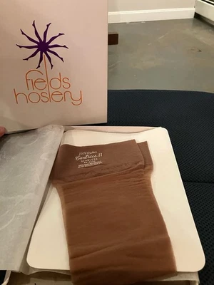Fields Hosiery 100% Nylon Stockings 1 Pair N-H Cantrece II “Dawn” Size C 10.5-11 - Image 1 of 4