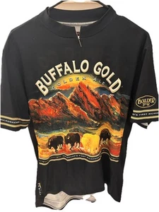 Primal Wear Buffalo Gold Beer Cycling Jersey Mens xL Short Sleeve 3/4 Zip Gd Cd - Picture 1 of 3