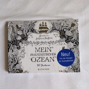 Mein Phantastischer Ozean - Postkartenbuch | Johanna Basford | Taschenbuch - Bild 1 von 1