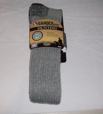 NUEVOS CALCETINES DE CAZA GANDER MOUNTAIN PESO PESADO MEDIANOS EE. UU. Foto 1 de 2