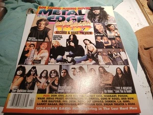 Metal Edge Magazine April 1997 Rob Zombie Marilyn Manson Metallica KISS - Picture 1 of 7