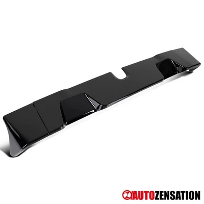 Fit 2019-2024 Dodge Ram 1500 Glossy Black Roof Truck Cab Spoiler Wing 3PC Style - Image 1 of 4