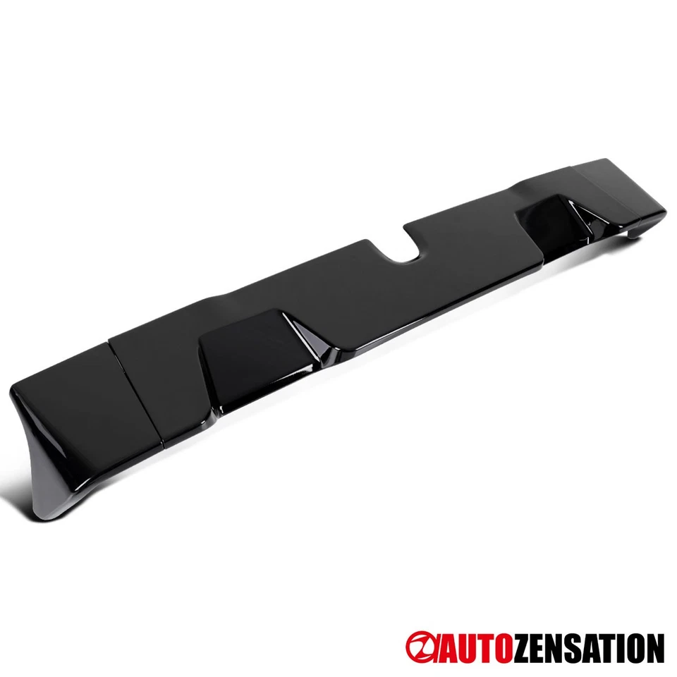 Fit 2019-2024 Dodge Ram 1500 Glossy Black Roof Truck Cab Spoiler Wing 3PC Style Foto 1 de 4