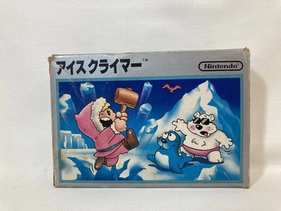 [g1495] ICE CLIMBER -- popular action. Boxed. Famicom, JAPAN - Image 1 of 4