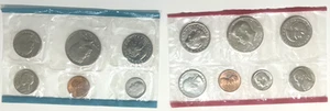 1980 P,  D, & S  Uncirculated Set (No evenlope) - Picture 1 of 2