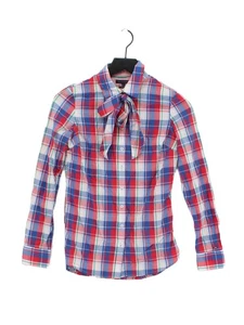 Tommy Hilfiger Women's Shirt UK 2 Multi 100% Cotton Basic - Picture 1 of 5