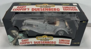 1935 Duesenberg Silver ERTL Diecast 1:18 Muscle Classics LE Gary Cooper VTG - Picture 1 of 17
