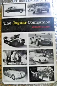 Vtg HC book, The Jaguar Companion by Kenneth Ullyett, 1959 FREE SHIPPING - Picture 1 of 5